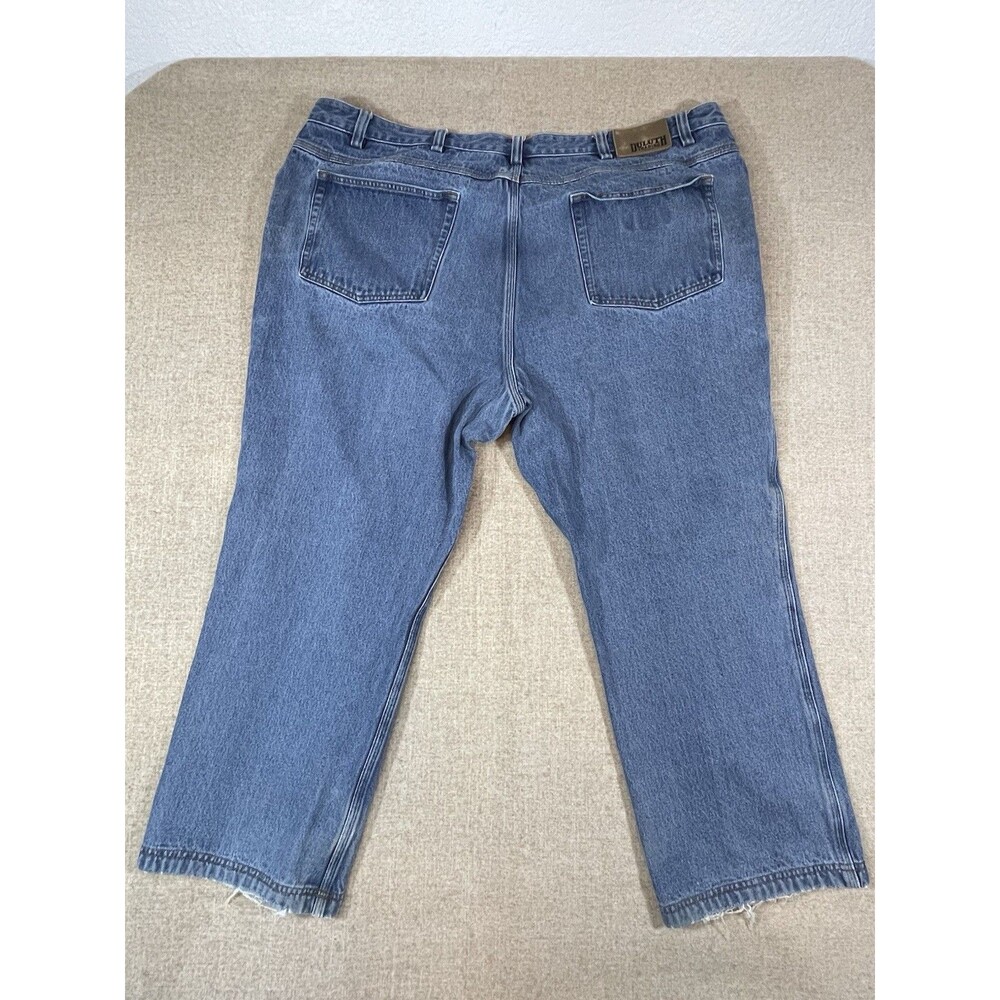 DULUTH Trading Co Men's Blue Relaxed Fit Heavy Casual Utility Jeans Size 48x28 - Picture 5 of 7